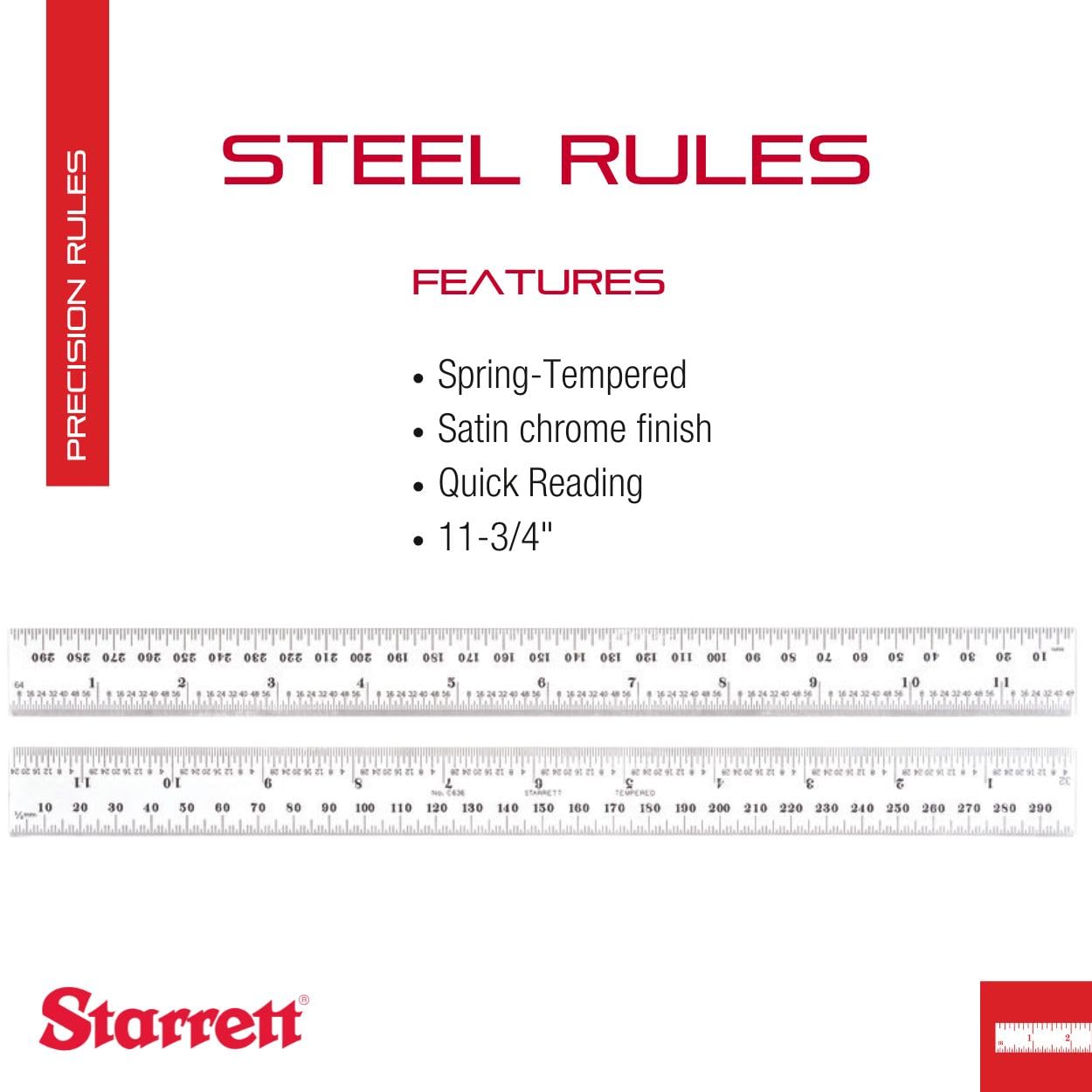 Starrett C636-300 - Regla