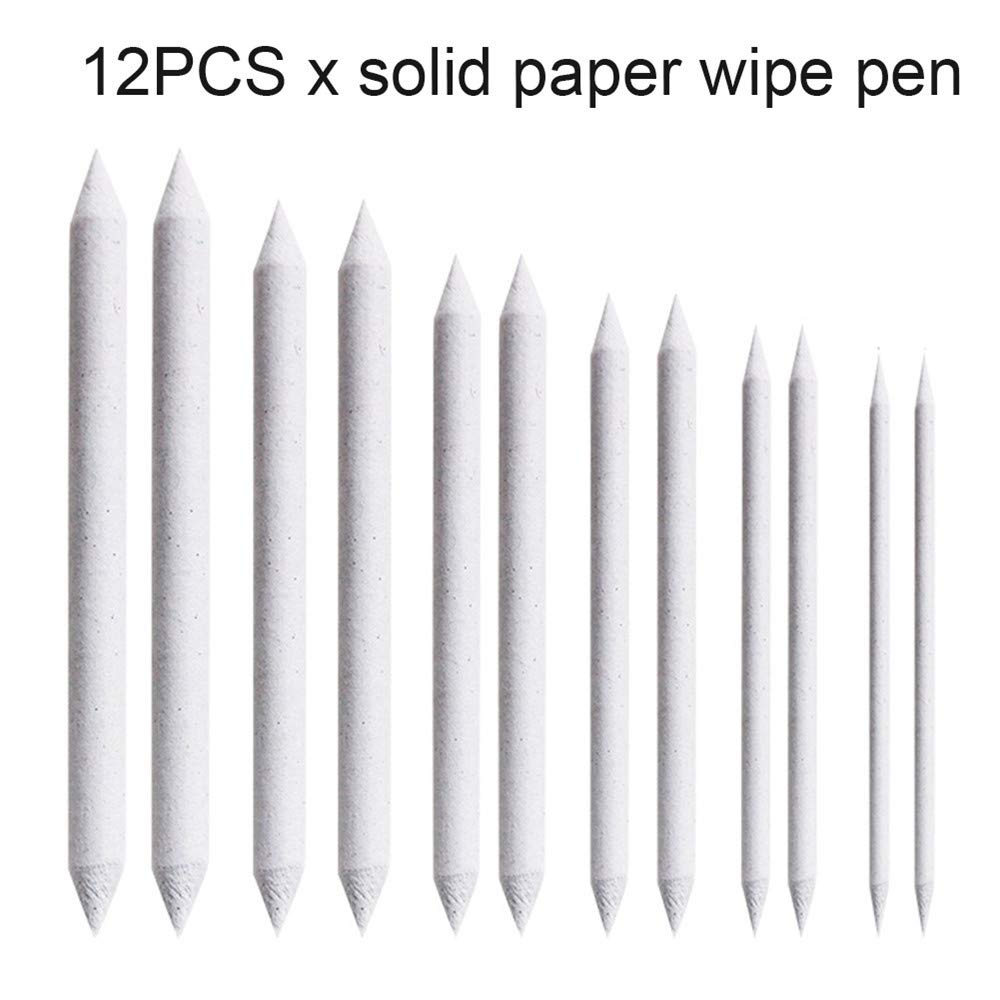 LIUNOVIP KOOTIKO 33 stuks blending stronken en tortillions set kunst blenders met schets schuurpapier puntenslijper potlood uitbreiding tool tekening gekneed gum spons voor student schets tekening