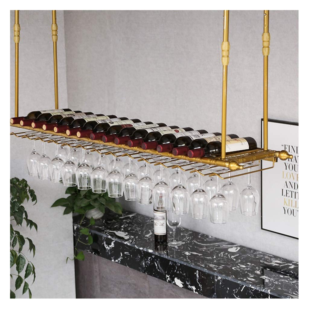 Porte-verres à vin de bar suspendu pour sublimer vos soirées salon