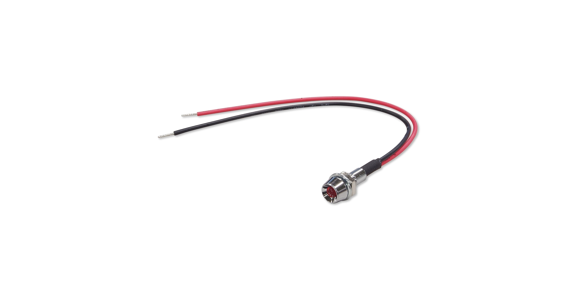 Amazon | 超小型 3mmLEDインジケーターランプ レッド M6-0.75