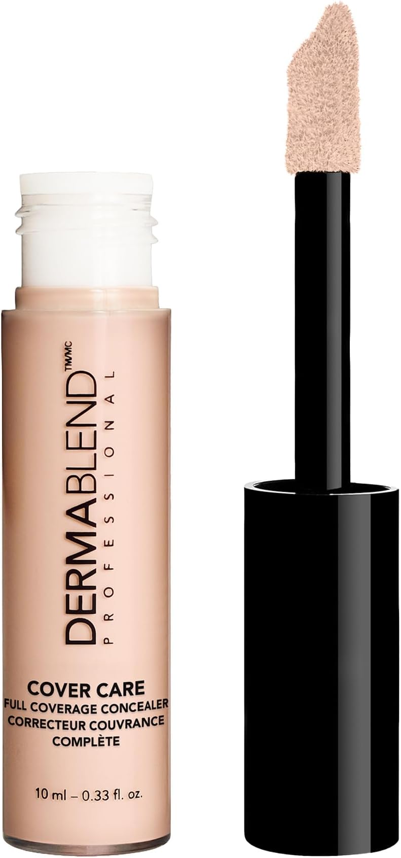 Cover Care Concealer, Full Coverage Concealer Makeup and Corrector for Under Eye Dark Circles, Acne & Blemishes