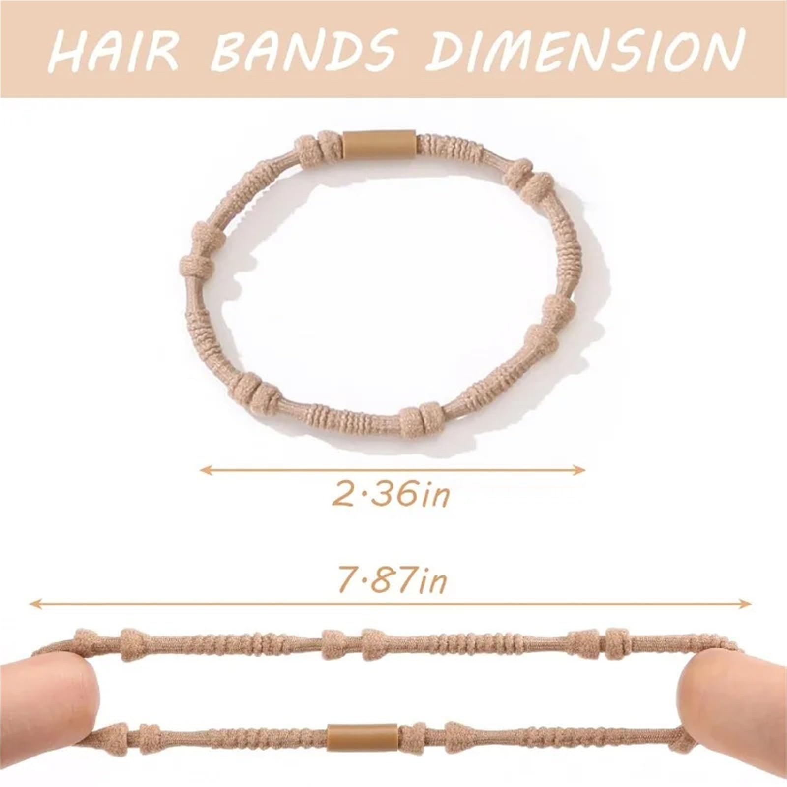 200 gomas para el pelo, pulseras bohemias, 4 estilos, lazos bohemios