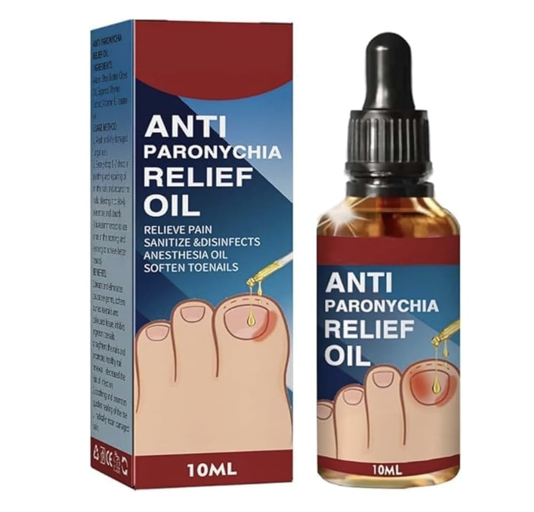 German ToenailPlus Anti-Paronychia Relief Oil | Ingrown Toenail Care & Nail Repair Serum for Toes & Fingers | Nourishing Formula for Thick, Discolored & Damaged Nails