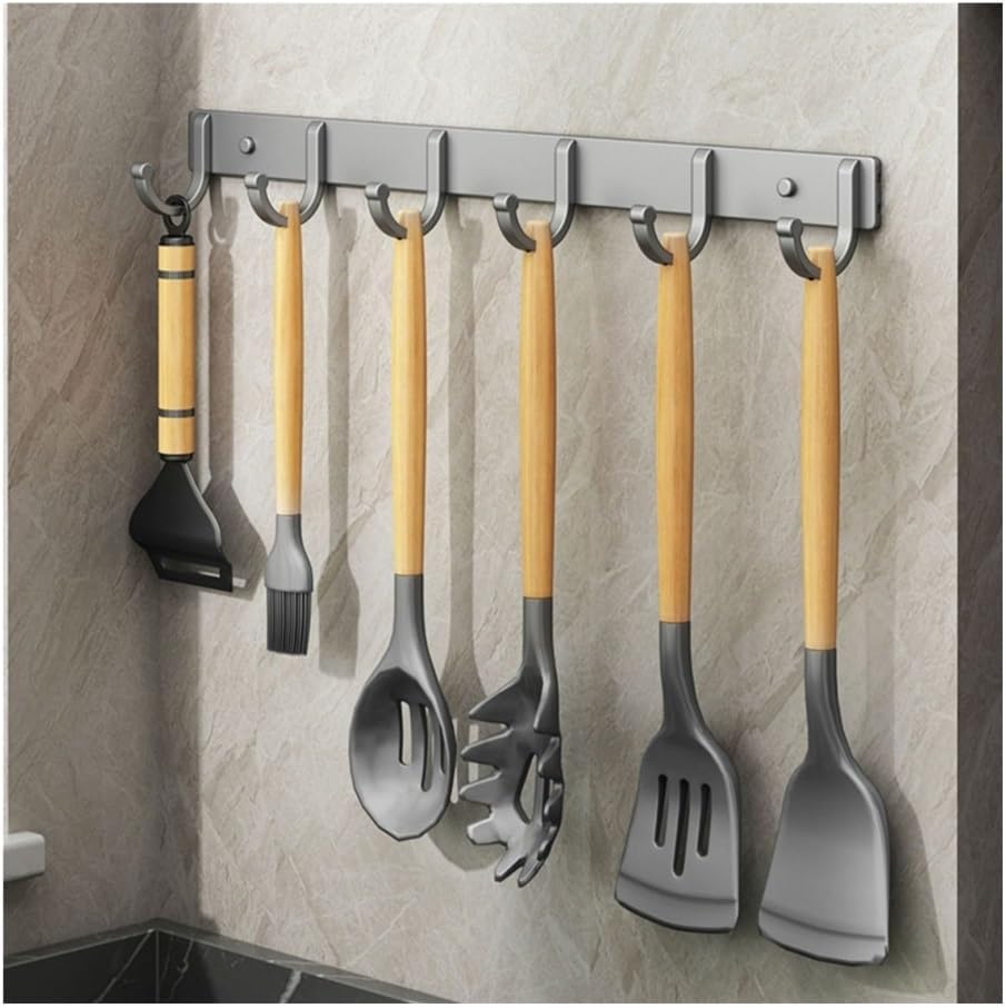 Hat Rack for Wall Wall Hooks - Sticky Mount Coat Hangers for Bathroom & Closet