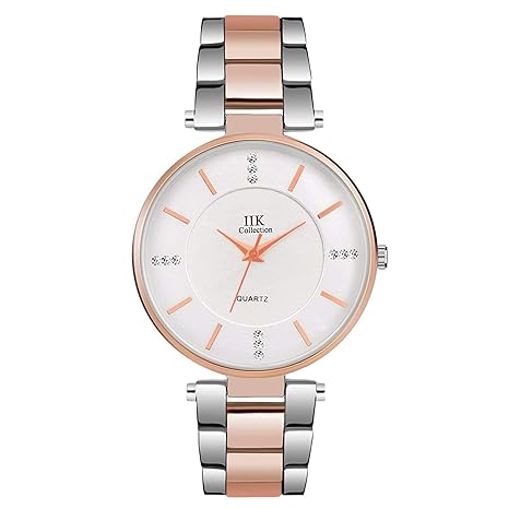 IIK Collection Watches Analogue Silver Big Size Dial Girl's & Women's Analogue Watch - IIK-1033W