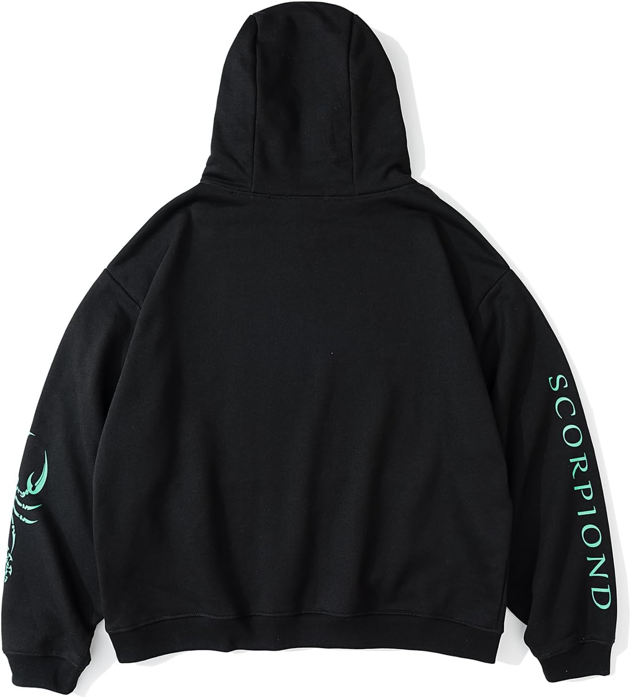 Niepce Inc Streetwear Graphic Men's Hoodie (Black2, Large)