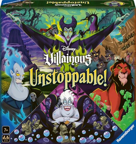 Jeu De Stratégie Ravensburger Disney Villainous Unstoppable 24694 – Incarnez Les Méchants, 2 à 4 Joueurs - vue 3