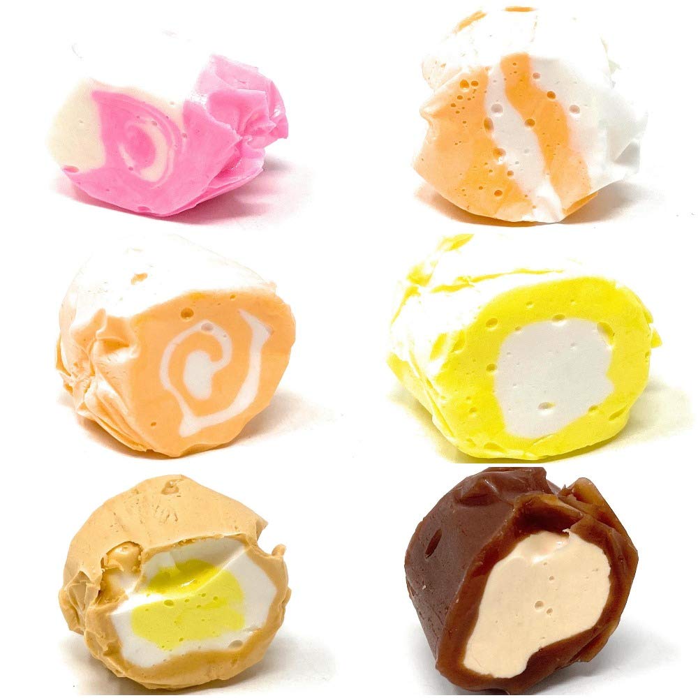 Salt Water Taffy Assorted CREAMY DELIGHT Mix, 144 Pieces