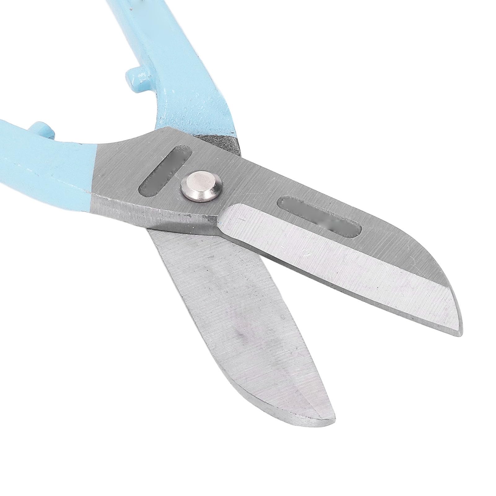Tijeras de chapa resistentes de 14 pulgadas, tijeras profesionales de corte recto para metal, tijeras de acero al vanadio para cortar placas de acero laminado en frío de 1,4