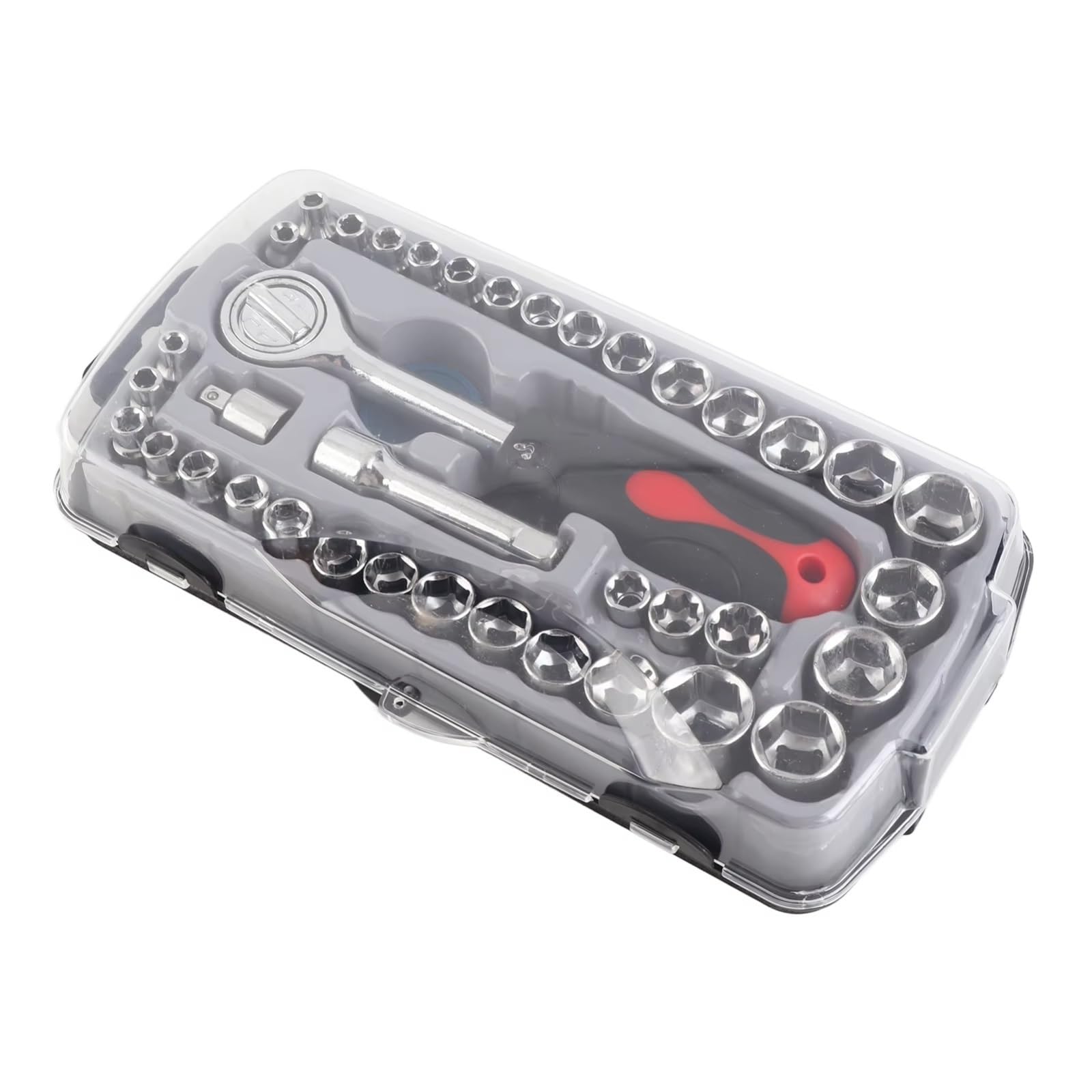 Set utensili professionali Set Prese Da 40 Pezzi Pratico Set Strumenti Per Riparazioni Auto Per Biciclette Per Moto Strumenti Per La Casa Chiave A Cricchetto A Presa Esagonale