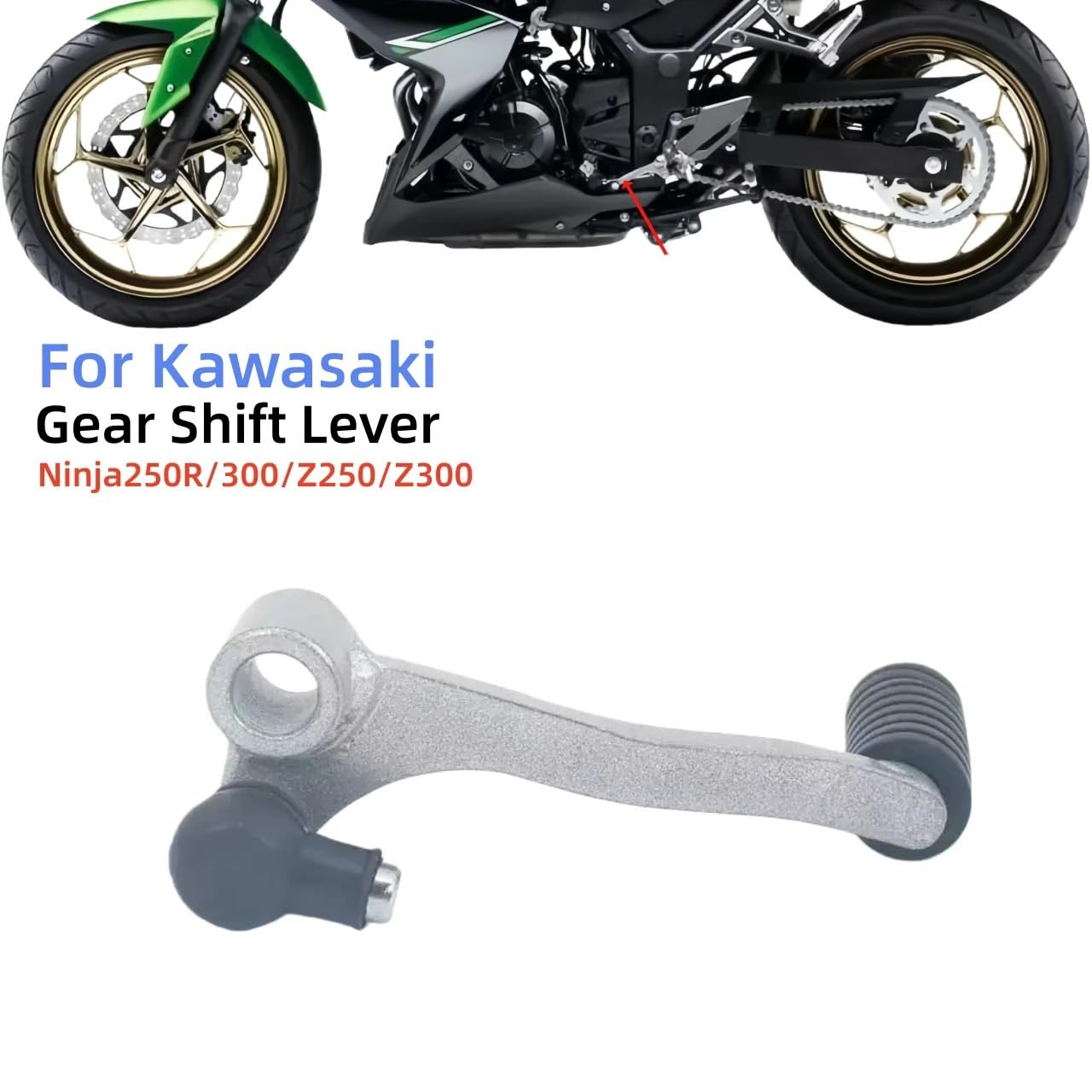 tylne podnóżki motocyklowe Do Ninja