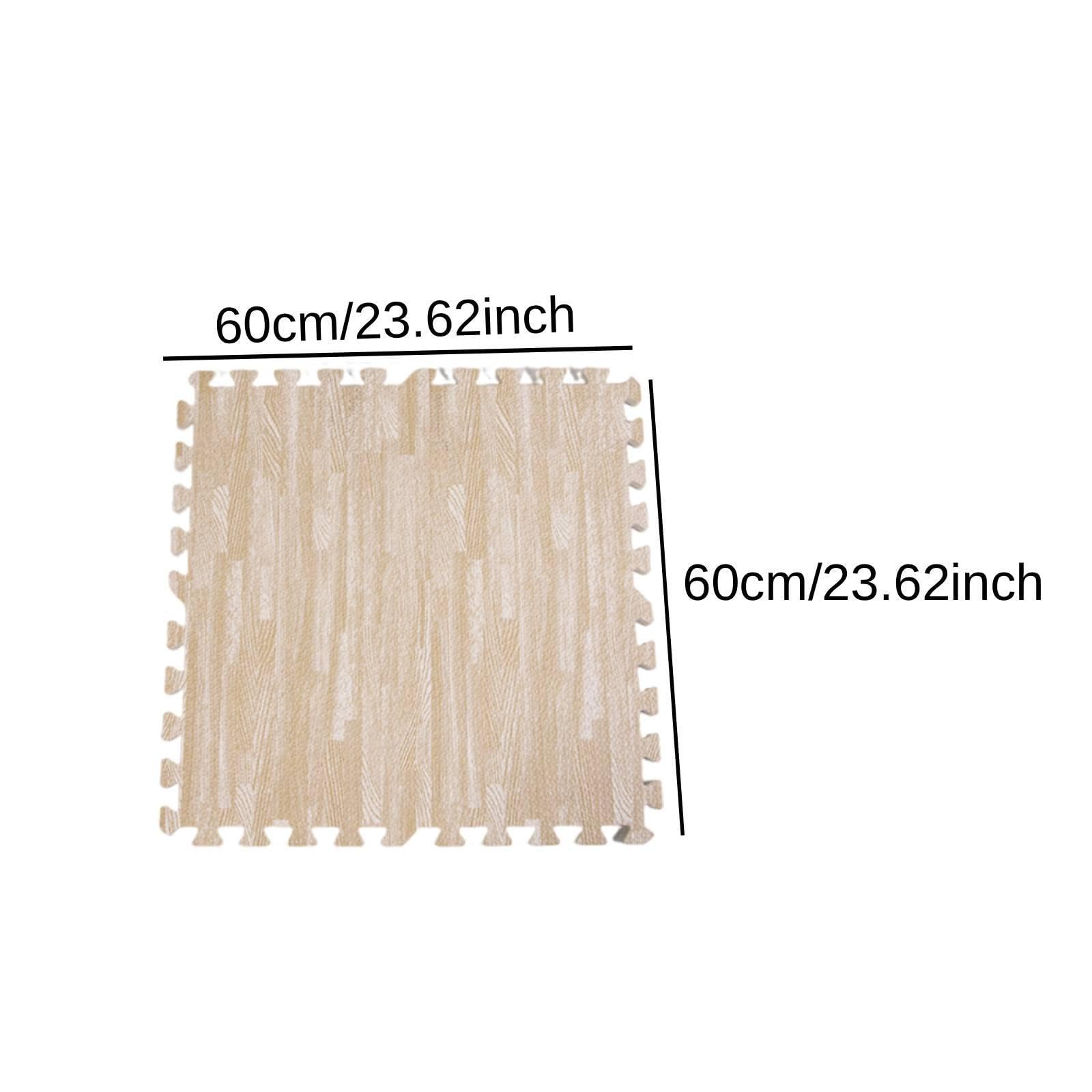 10 Stück Bodenmatte Schaumstoff Fliesen Matte Kinder Spielmatten Puzzle Krabbelmatte Bodenplatten mit Anpassbarer Fläche Und Leichter