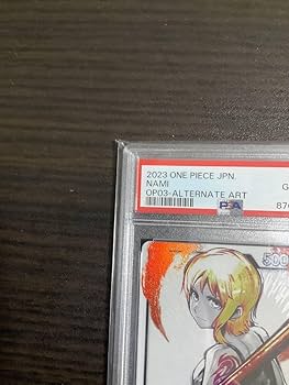 ONE PIECE - 【年末年始特価！！】【PSA9鑑定済】ナミ パラレル ブースターパック 強大な敵ワンピース {OP03-040} 【カドスナ】 OPEN記念特価！！！ 年末年始特価！！】【PSA9鑑定済】ナミ パラレル ブースター