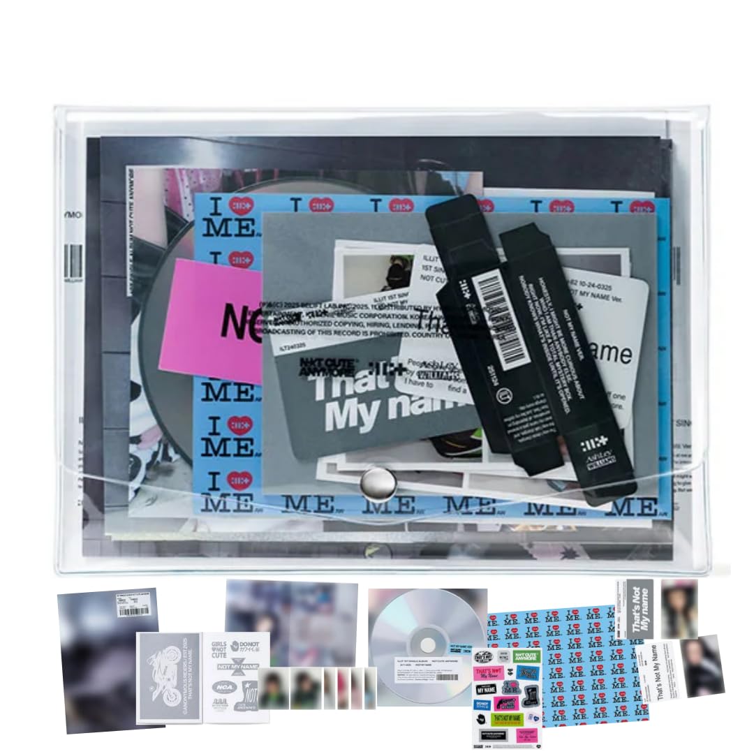 Amazon.com: ILLIT NOT CUTE ANYMORE 1st Single Album [NOT MY NAME