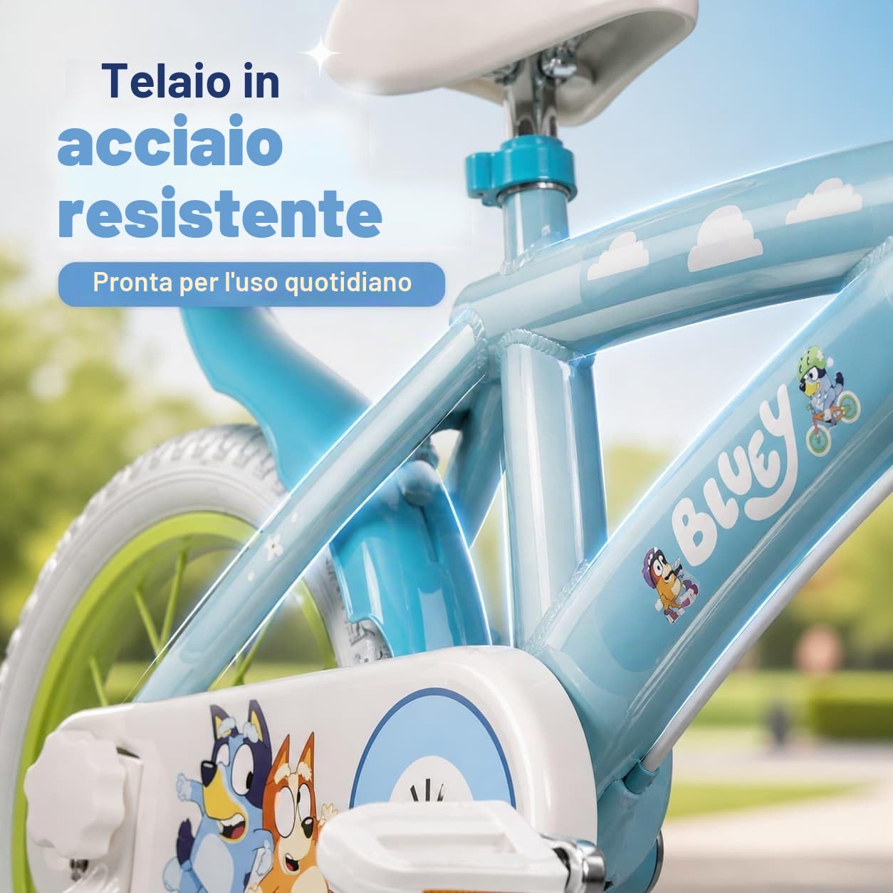 TOIMSA Bicicletta Bluey 14" (4/6 anni)
