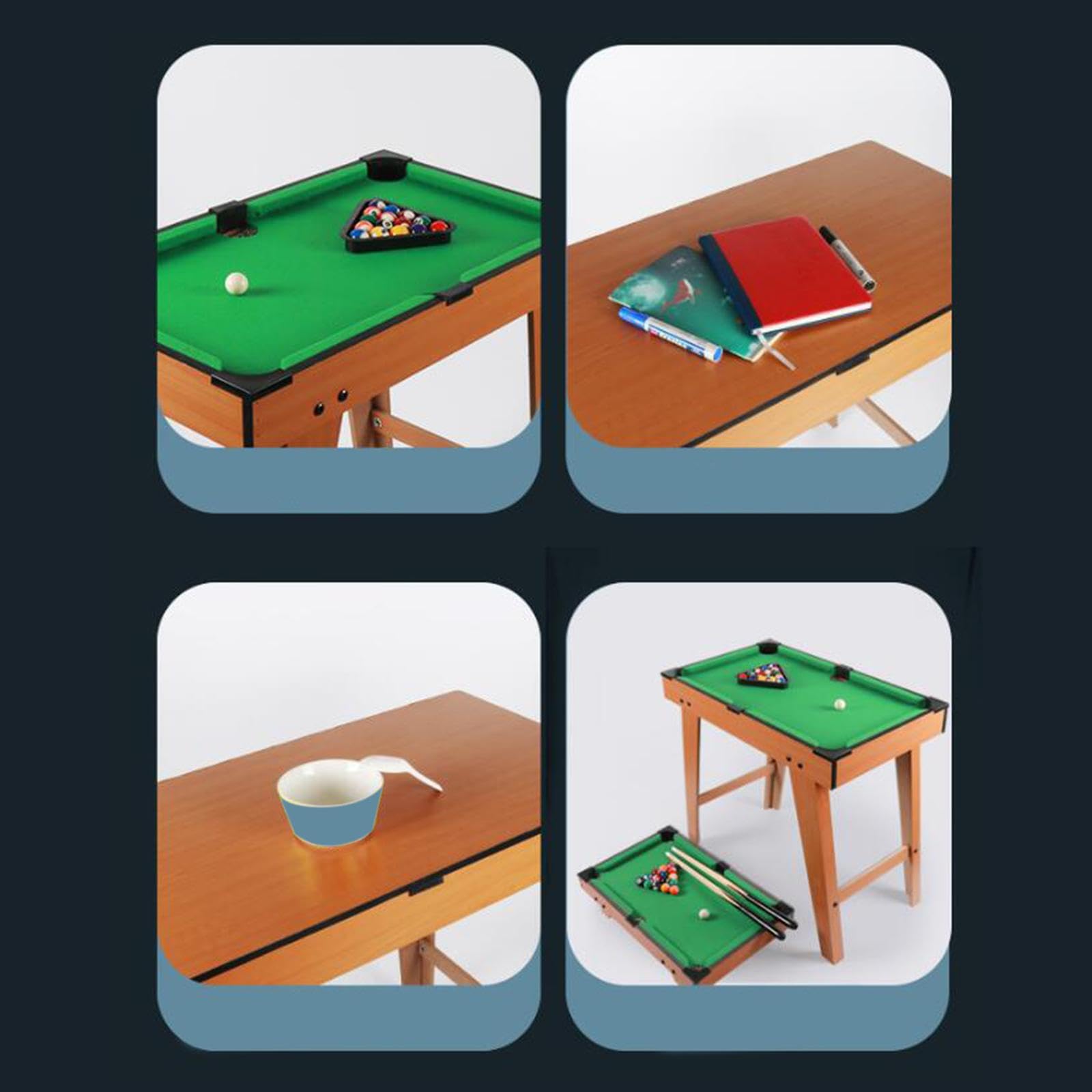 Mini tavolo da biliardo educativo interattivo che coinvolge bambini e adulti con accessori colorati, per ufficio domestico, tavolo da biliardo,