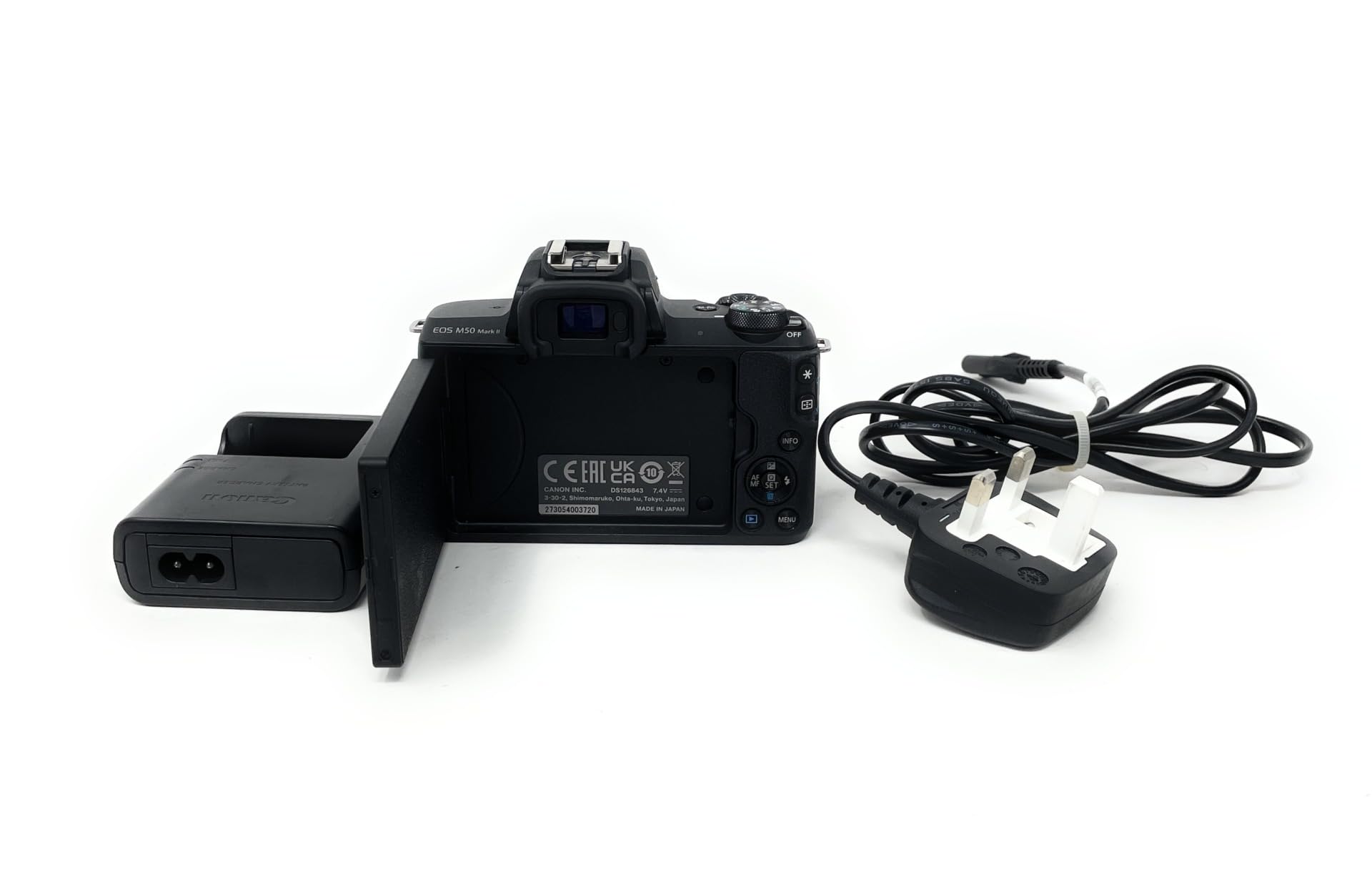 Canon EOS M50 Mark II + EF-M 15-45mm f/3.5-6.3 is STM (Noir) Appareil Photo sans Miroir conçu pour Les créateurs de Contenu et Les Streamers (4K, écran orientable, Sortie HDMI, Connexion Micro, diffu