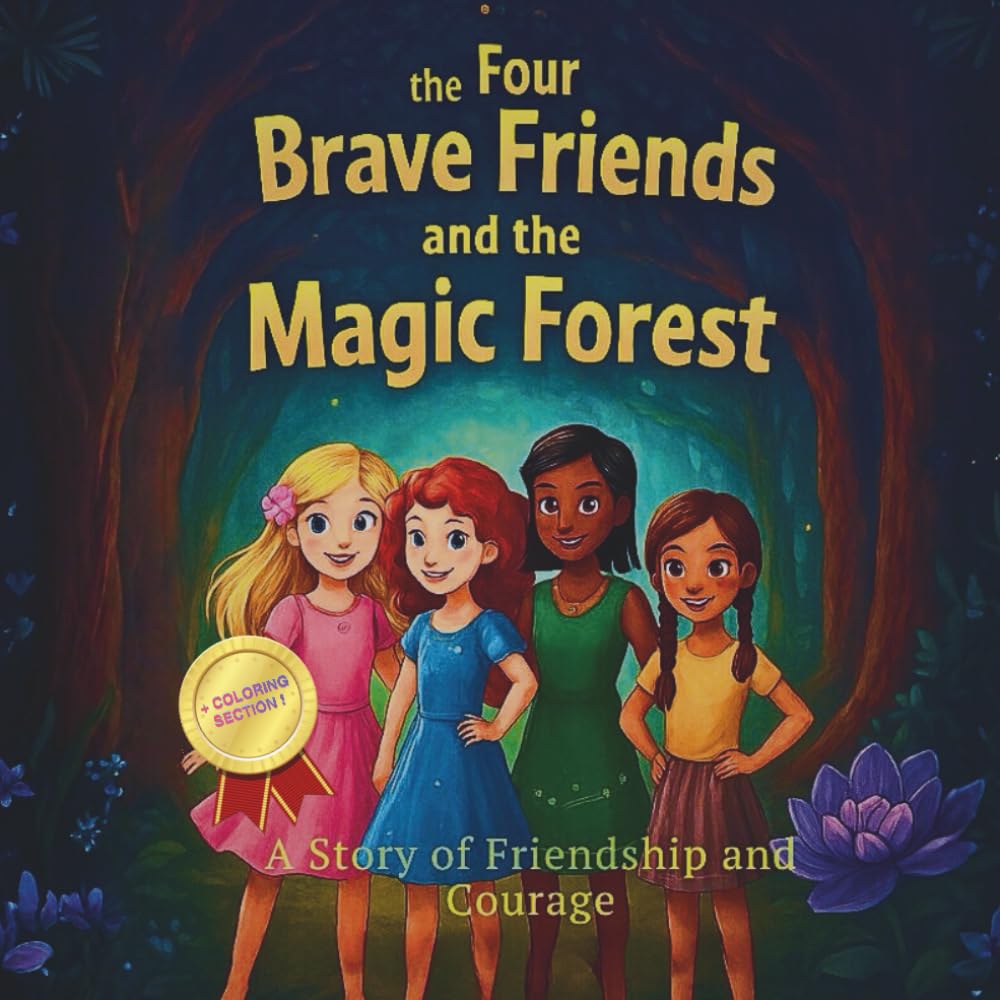 The Four Brave Friends And The Magic Forest: A Story of Friendship and Courage