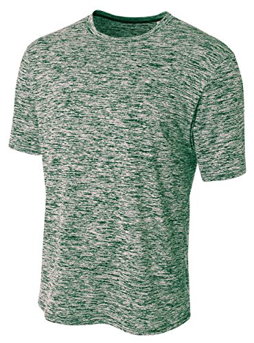 A4 Men's Space Dye Tech Tee