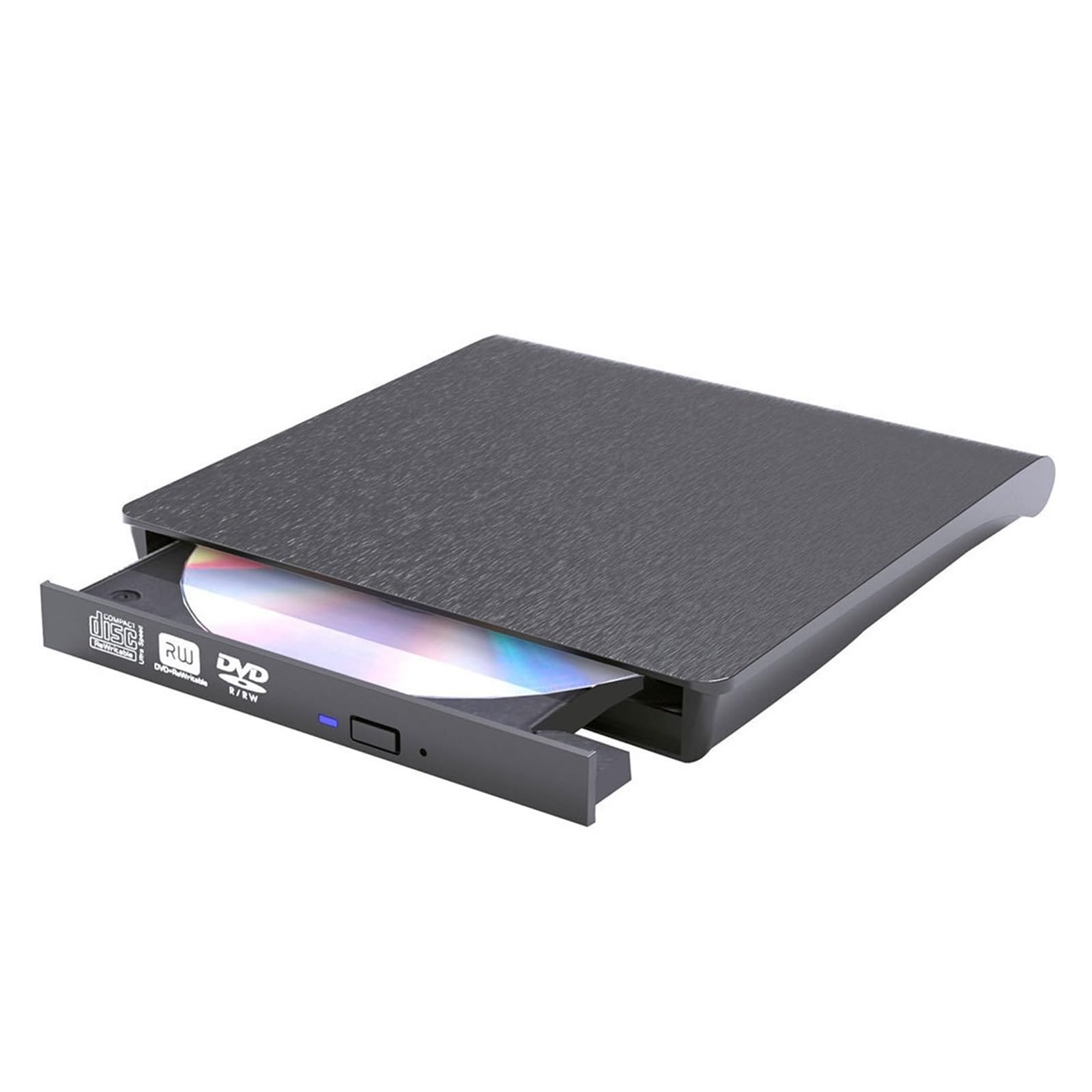 Caja De Unidad Óptica Externa Móvil USB3.0 Caja De Unidad Externa Kit De Unidad Óptica Caja De Grabadora De DVD(Striped Model)