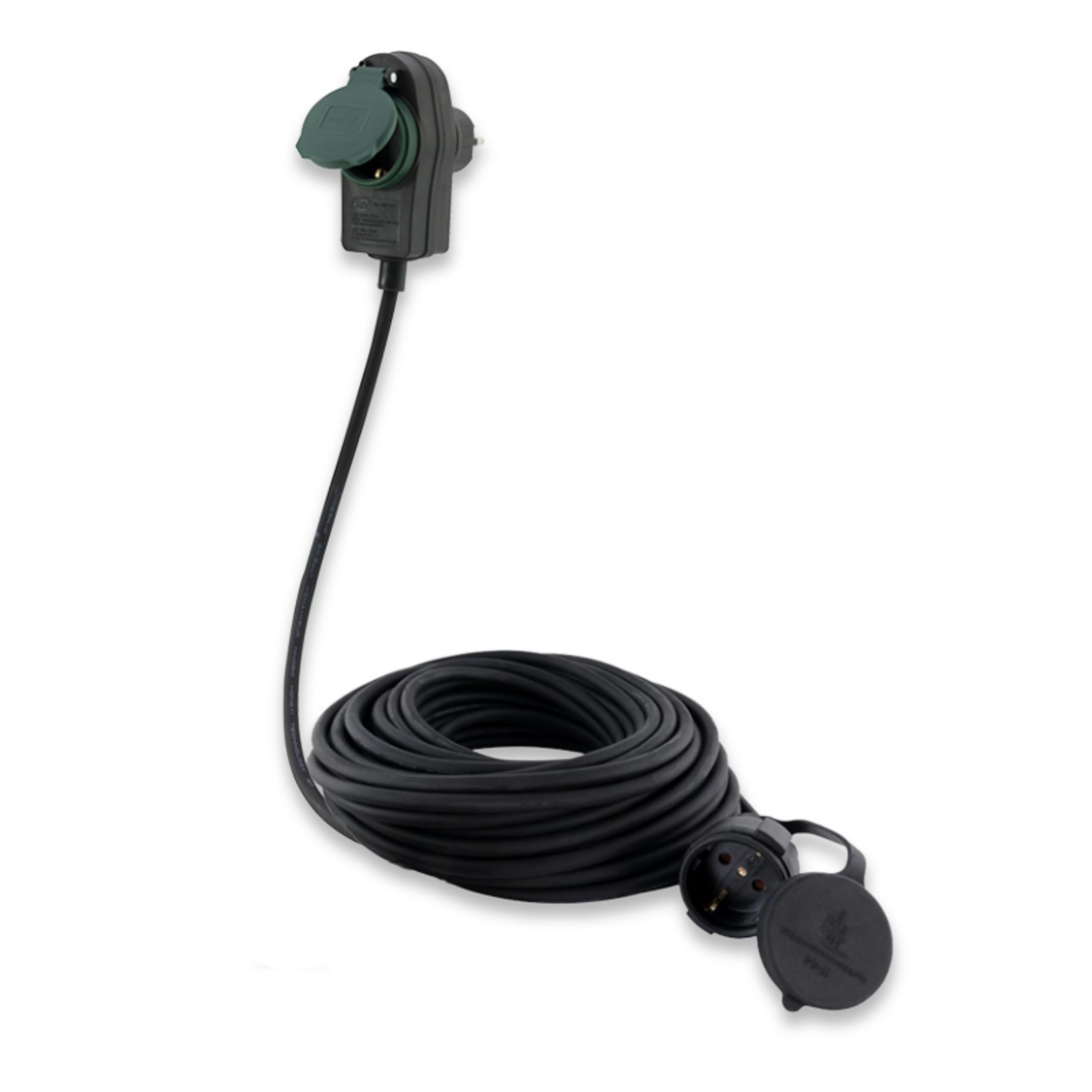 REV Extension Powersplit 25 m ip44 with Surge Protector