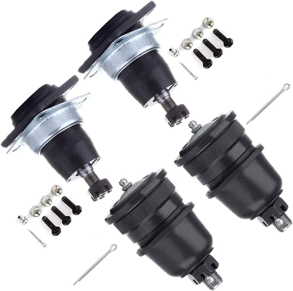 SCITOO 4-PC SET Suspension Kit For Chevrolet Camaro For Pontiac Firebird Lower Ball Joint,Upper Ball Joint