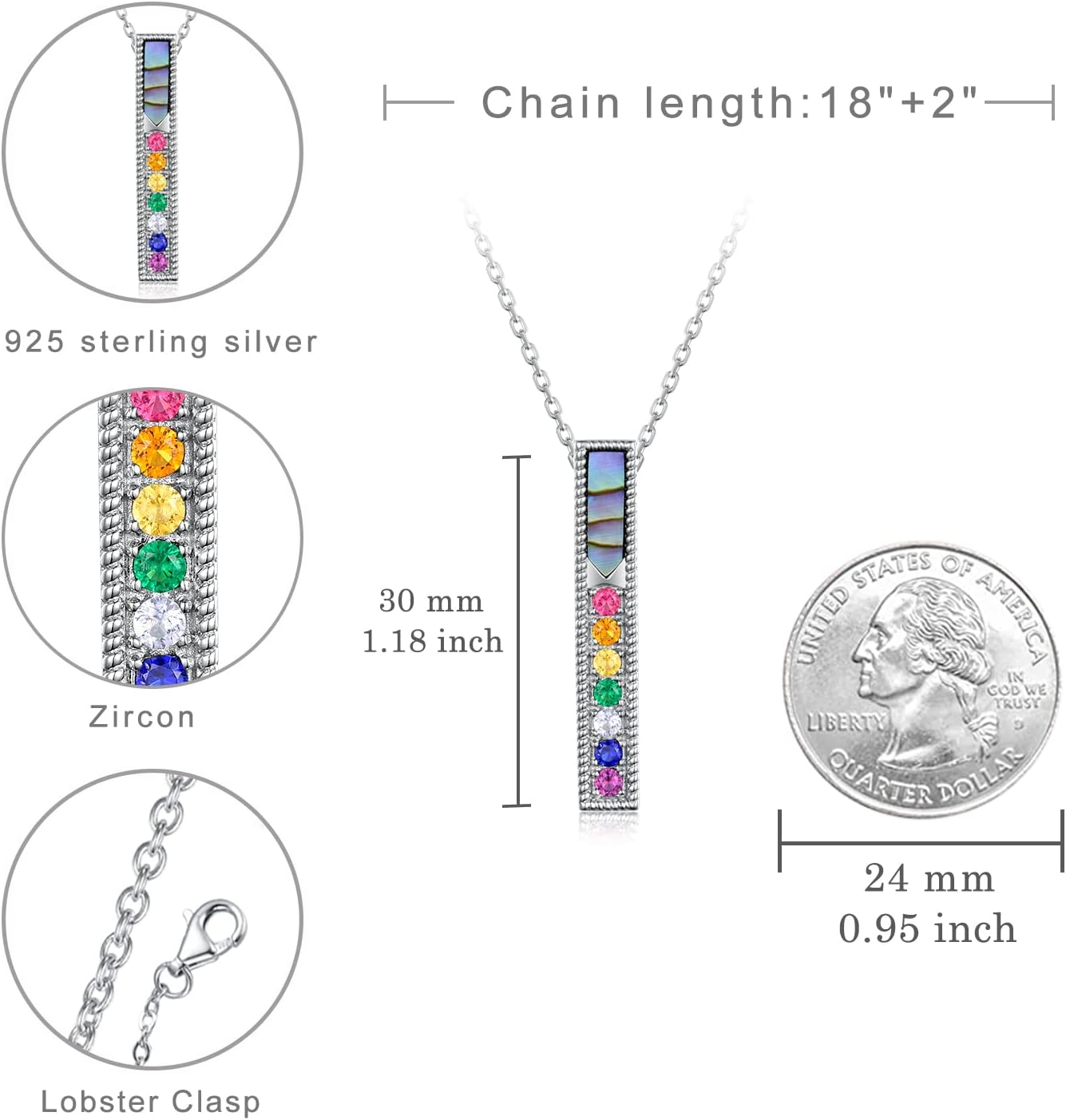 TYSO Chakra Necklace Yoga Jewelry for Women - Image 6