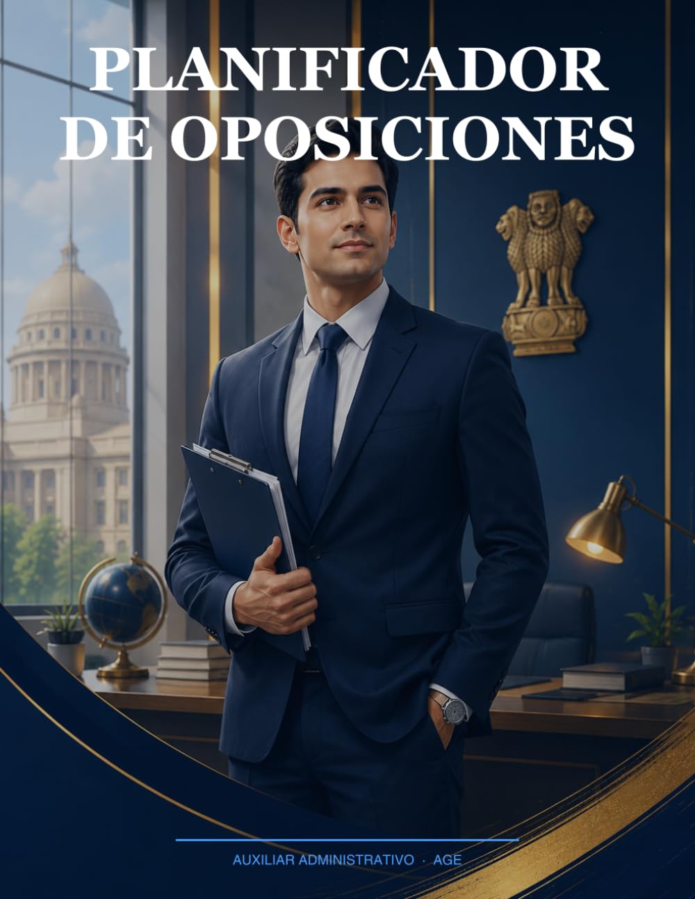 Planificador de Oposiciones Auxiliar Administrativo: 35 Temas AGE · 40 Semanas · Simulacros y Practica de Ofimatica