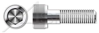 10 pcs M16-2.0 X 45mm, DIN 912 / ISO 4762, Metric, Hex Socket Head Cap Screws, A2 Stainless Steel