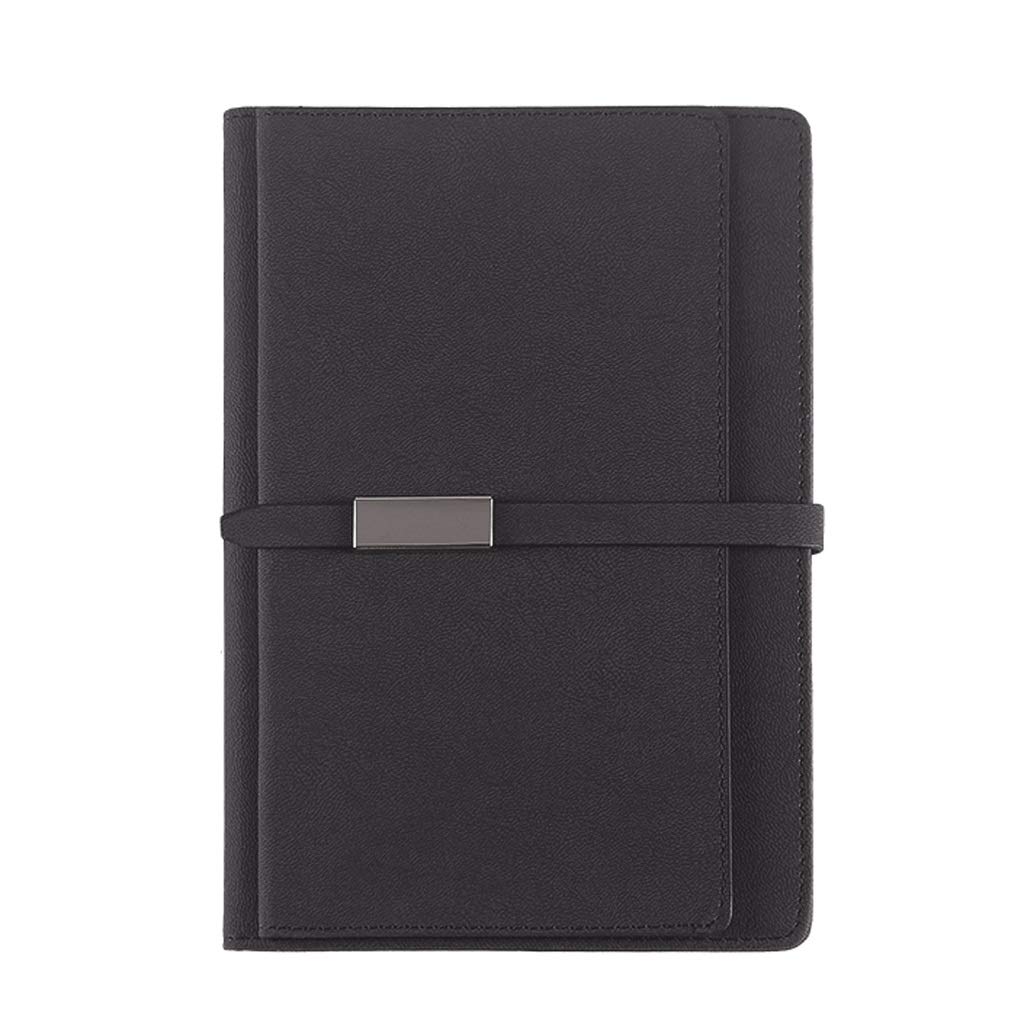 Cuadernos de diario Gobernado del cuaderno, Diario - Papel de la PU de primera calidad, tapa dura, (8.2"* 5.7") A5, 192 páginas for Home Office Business School Cinco colores papel grueso premium