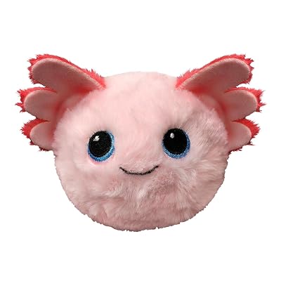 TY - Beanie Bouncers - Gill l'Axolotl - Peluche rebondissante à Collectionner, Rose, 8 cm