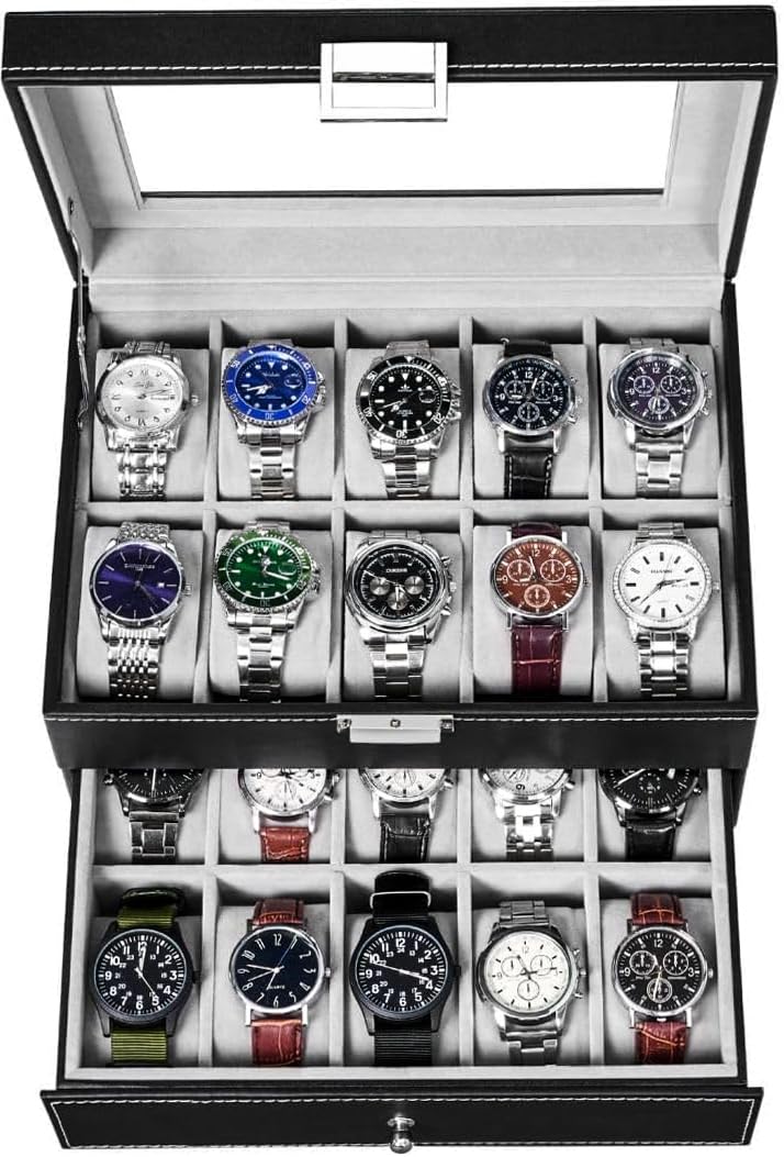 Procase Uhrenaufbewahrung Amazon Uhrenaufbewahrung Mit Rollen