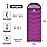 Friendriver XL Size Widened Upgraded Version of Camping Sleeping Bag 4 Seasons Warm and Cool, Lighter Weight, Adults and Children Can Use Waterproof Camping Bag, Travel and Outdoor Activities(Purple)