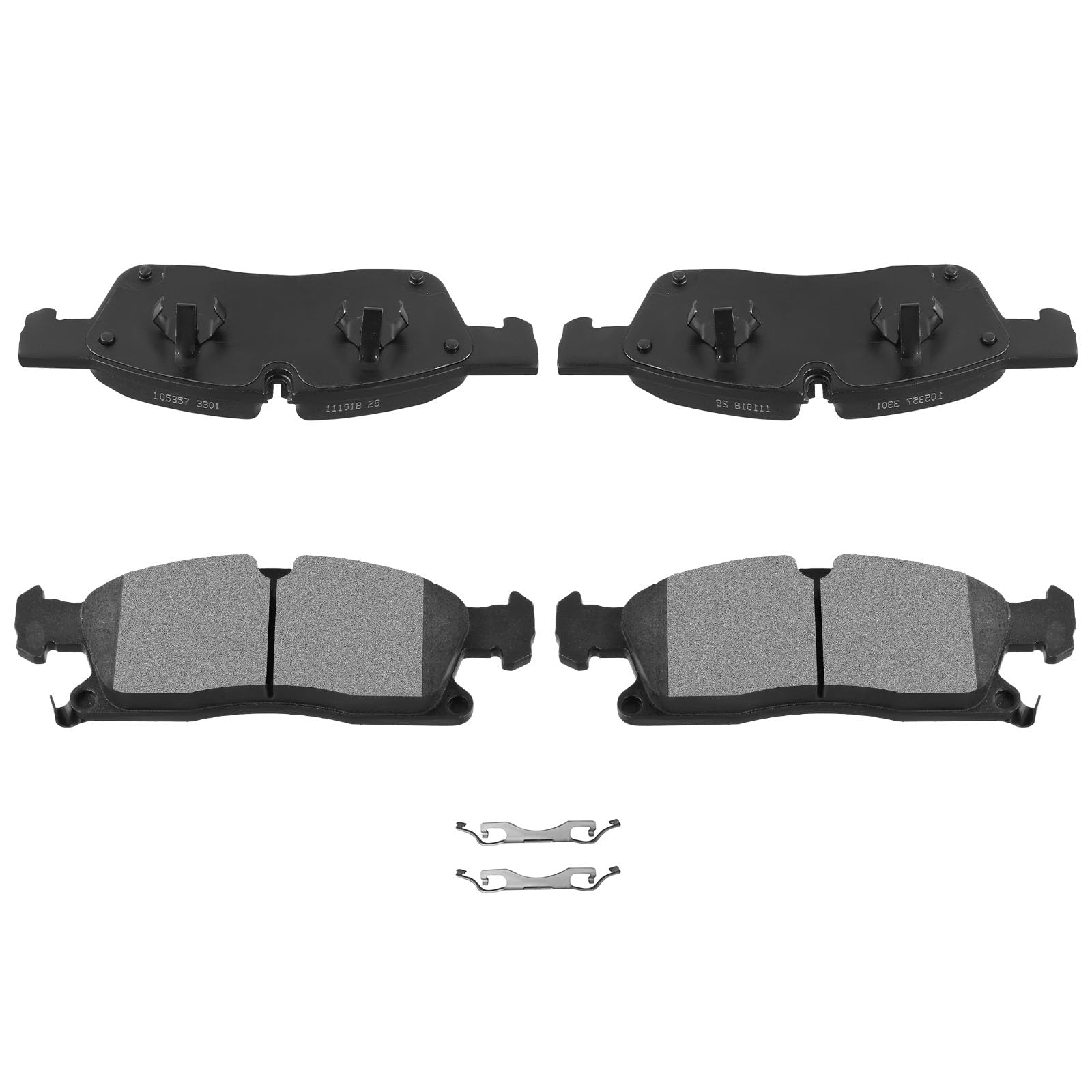 AUTOMUTO Front Brake Pads Set D1455 For Jeep For Grand Cherokee 2011-2018