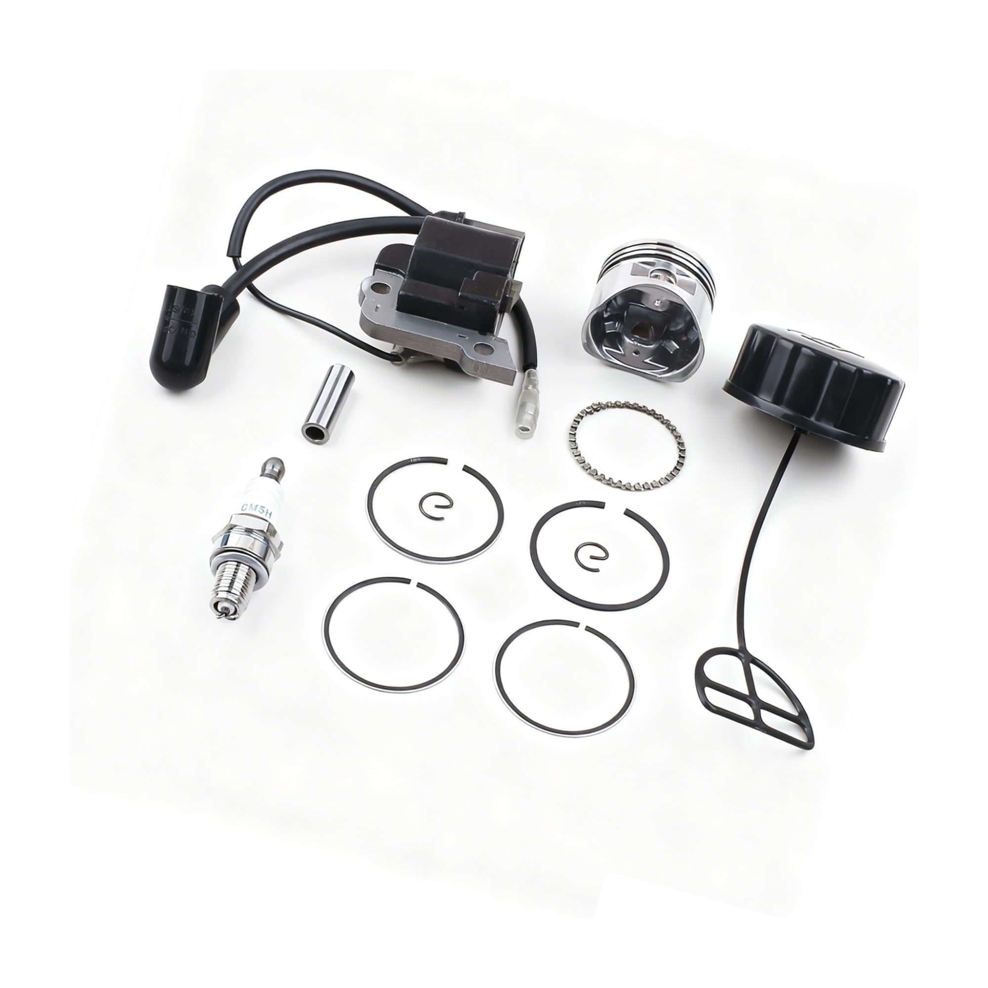 Bobine d'allumage GX 25 avec bougie de rechange et bouchon essence moteur 4 temps