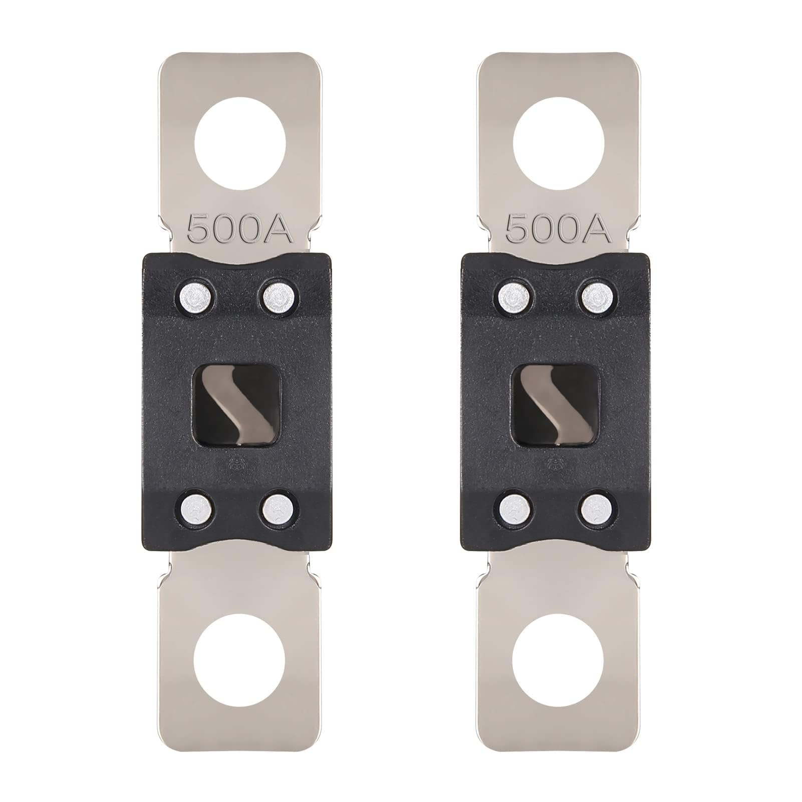 VEXUNGA Mega Sicherung 500A Ampere MEGA Schraubsicherung Hochstromsicherung Streifensicherung für Auto PKW Wohnmobil