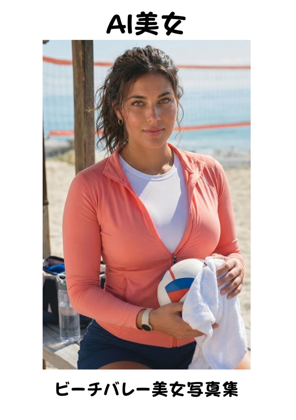 【AI美女】ビーチバレー選手の美女写真集