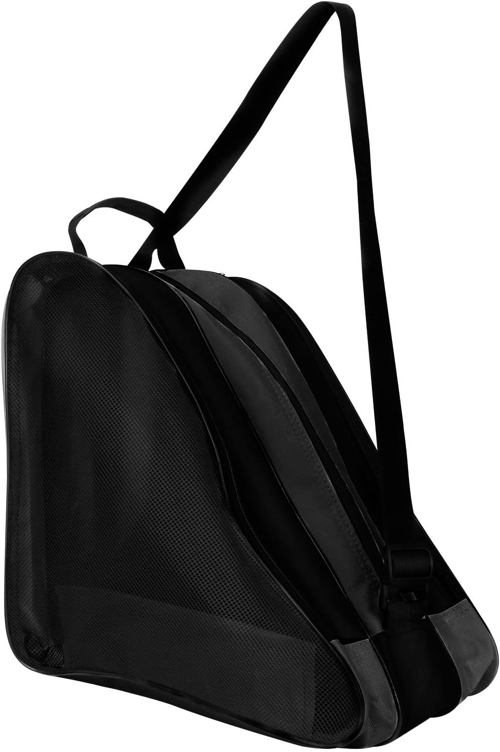 Roller Skate Bag, Breathable Ice-Skating Bag Shoulder and Top Handle Oxford Cloth Skating Bag for Women Men and Adults Roller Skate Accessories