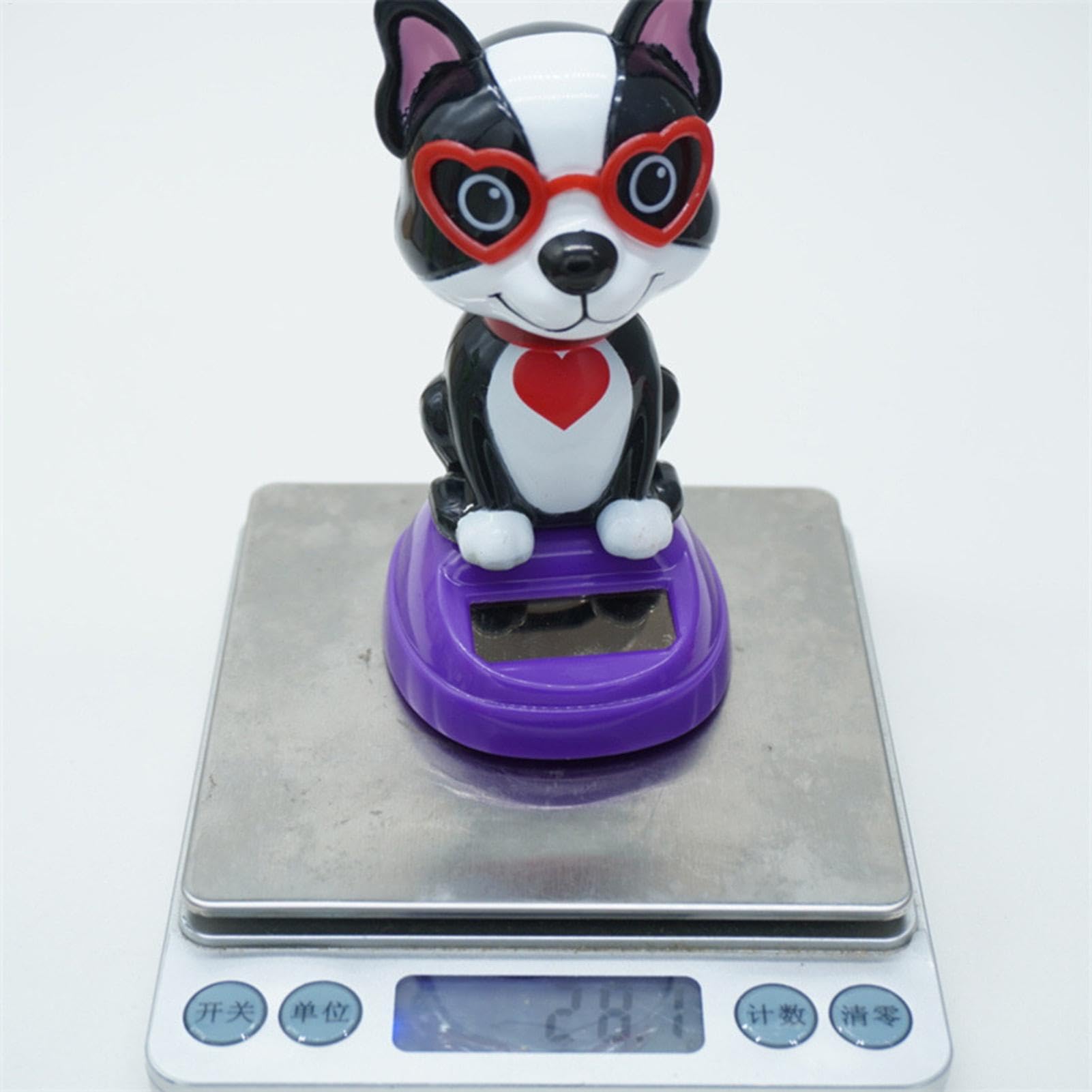 Figurine Solaire Danseuse Citrouille Et Chat – Décor Action Sans Piles – Pour Voiture, Bureau, Fenêtre – Mouvement Dynamique