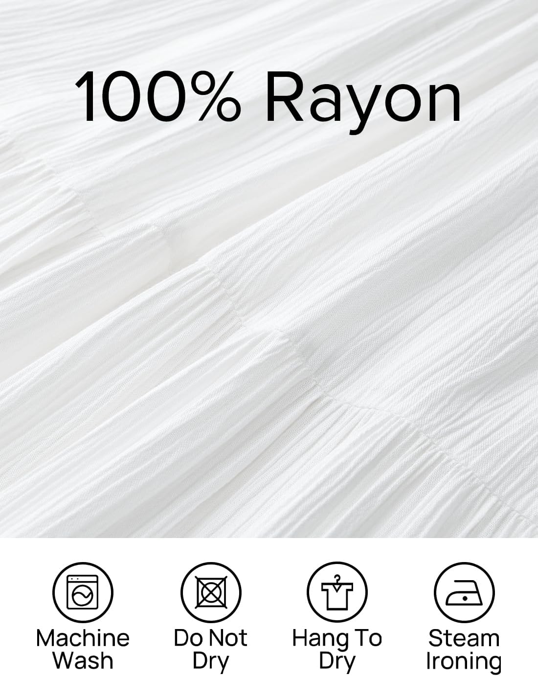 HAEOF Women's 2025 Summer Flowy Boho Maxi Skirt Trendy Slit Elastic High Waist A Line Beach Long Skirts with Pockets - Image 6