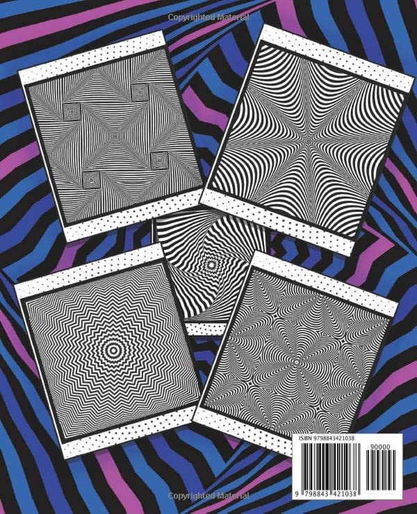 Miniatura 2 de Trippy Patterns Coloring Book for High People