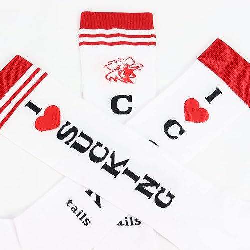 Miniatura 4 de Bibalabili Calcetines divertidos "I Love Cocktails" para rodillas, calcetines de tubo para fiesta, regalos de broma para Navidad, regalos