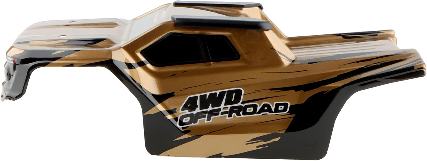 H14BM RC Car Car Shell Body Shell Cover 1430D2 Accessories Spare Parts for 1/14 Scale H14BM 14210 JC14EP HP141 HP141S 1:14 Brushless RC Trucks Vehicle (Gold)