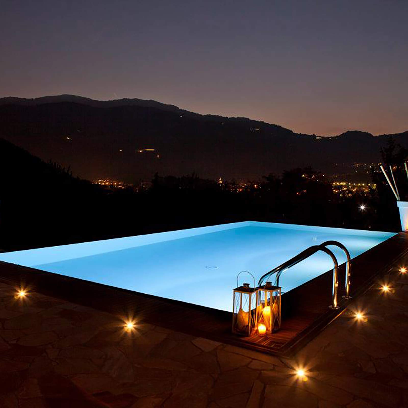 Fuente de alimentación IP67 24 V 150 W doble aislamiento faros LED piscinas regulable 220 V