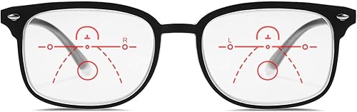 Miniatura 2 de FEISEDY Gafas de lectura con un progresivo multifocal, bloqueo de luz azul, Gafas para leer, Marco Mujeres TR90 ,Hombres B2497