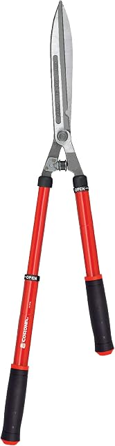 Corona HS 3950 Extendable Hedge Shear, 10-Inch Blade,Red