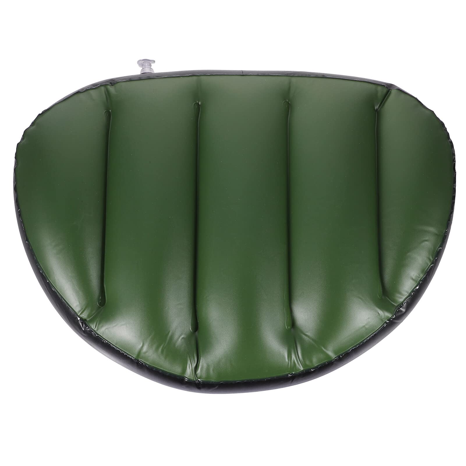 VANZACKInflatable Boat Seat Cushion, PVC Soft Kayak Cushion, Adjustable Inflatable Seat for Boating, Canoeing, Camping, Green, 17.71 X 13.77 X 3.93 Inches