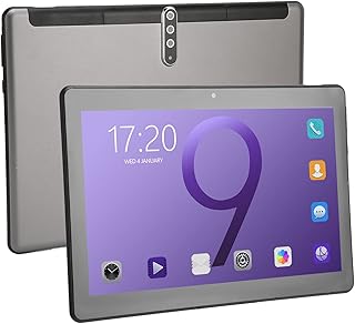 Elprico HD Tablet, 10.1 Inch IPS Touch Screen Tablet, 4GB RAM 64GB ROM, 5MP 13MP Camera, 10 Core CPU Processor, 8800mAh Large Battery Life, For Android 11 Tablet(UK Plug)