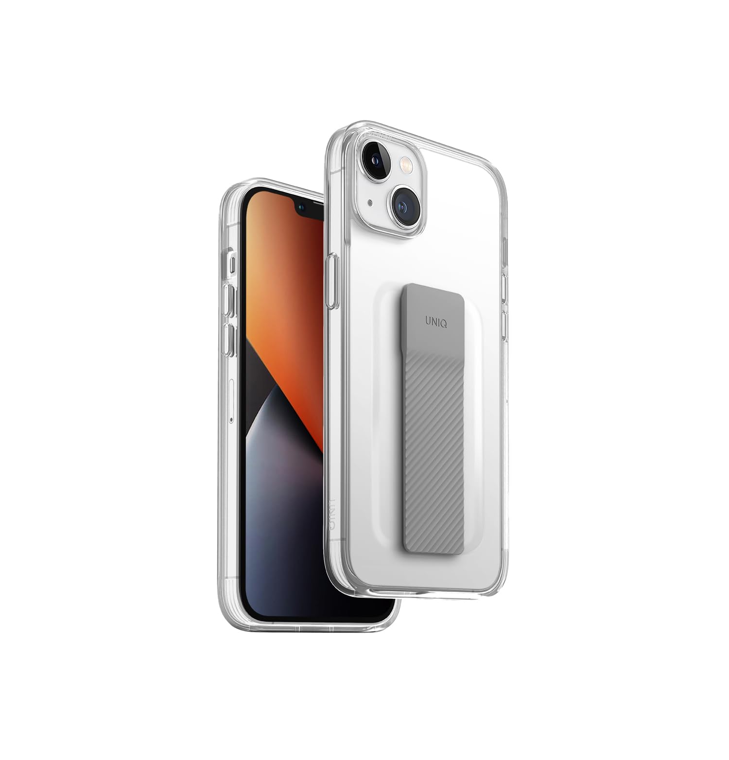 Coque iPhone 14 Plus Antichoc Uniq Heldro Transparente au Dos Rigide Lucent