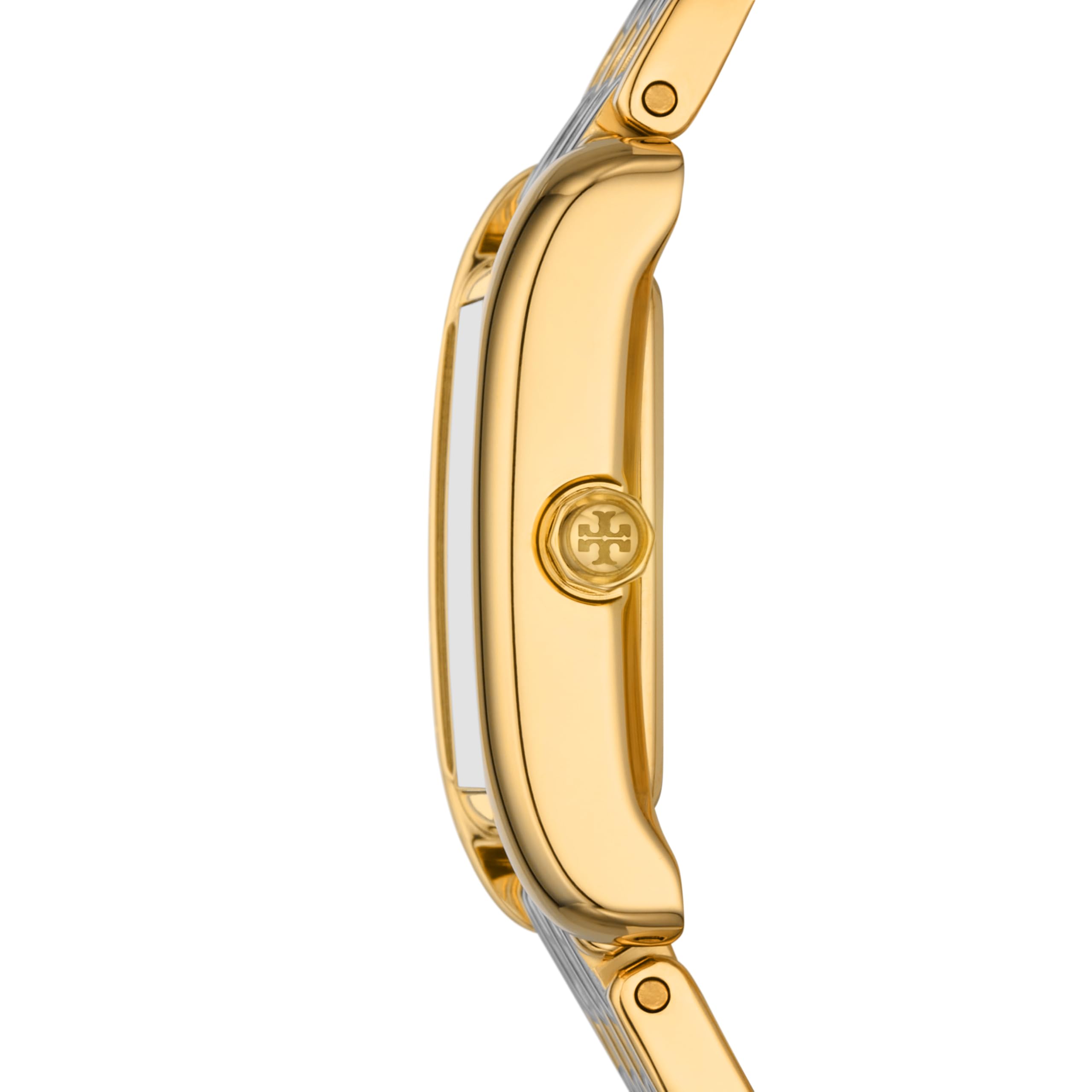 Tory Burch Women's Eleanor Small Two-Hand Two-Tone Stainless Steel Bracelet Watch (Model: TBW1066)